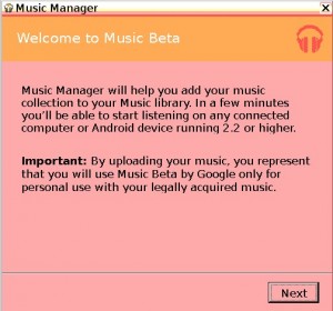 uninstall google music manager